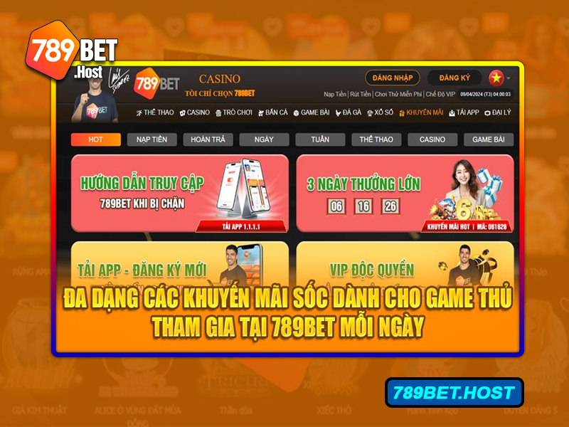 Sòng bạc 789bet cung cấp kho game phong phú